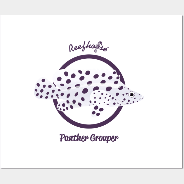 Panther Grouper Wall Art by Reefhorse